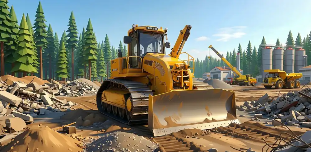 Bulldozer Master: Crush & Mine