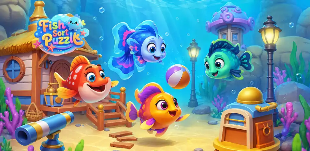 Fish Sort Puzzle