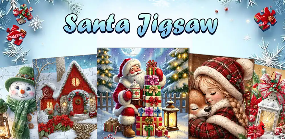 Santa Jigsaw Puzzle Games